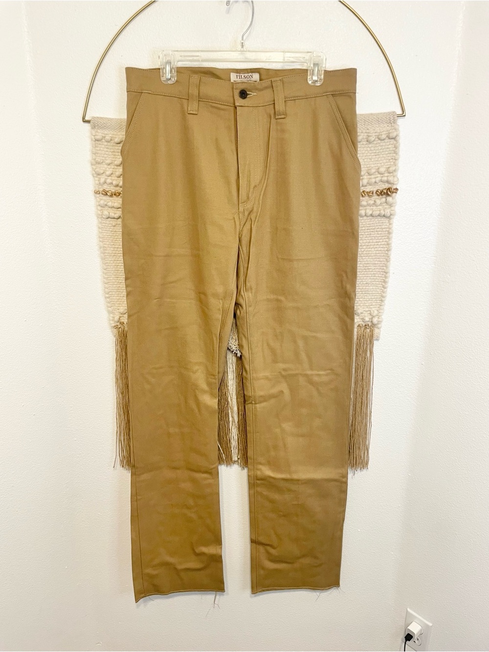 Filson Men's Warm Khaki Chino Pants 34x 36